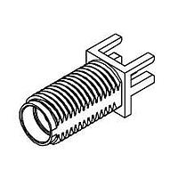 Molex 73251-2121 Connectors SMA JACK,EDGE MNT,50 OHM,.062 BOARD