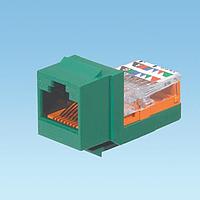 Panduit NK5E88MGRY Modular NK Cat5e leadfram jk module - Green