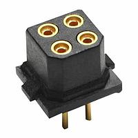Harwin B5741-204-F-T-2 Socket Assembly 4 PIN FEMALE PC DUAL ROW