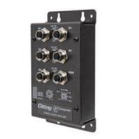 ORing TXPS-141XT-M12-24V Unmanaged Ethernet Switches EN50155 5-port unmanaged PoE switch; 4 10/100/500TX PSE + 1 10/100/500TX, M12, 24VDC