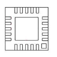 pSemi PE4314B-Z Digital Step Attenuator Green 20 lead 4x4 QFN