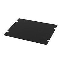 Hammond Manufacturing 1431-12BK3 Bottom Plate Bottom Plate 7 x 5" 20AWG Steel Black