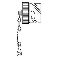 Amphenol Industrial 10-580903-18Y Plug Cap COMP/ACCY