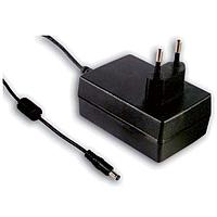 MEAN WELL GST25E12-P1J Fixed Plugs 25W 12V 2.08A Level VI Euro plug