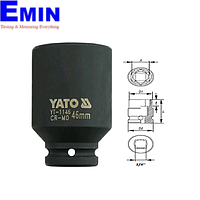 Yato YT-1146 Hexagonal deep impact socket 3/4" (46mm)