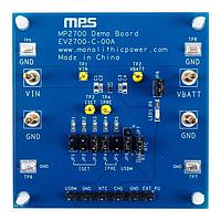 Monolithic Power Systems (MPS) EV2700-C-00A Battery Management 26V, 1A, Linear Charger with Configurable JEITA Evaluation Board