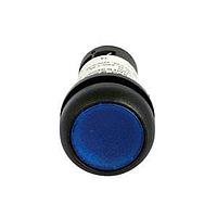 Eaton C22S-DL-B-K10-120 Pushbutton Switches ILL MOM PB BLK-BZL FLSH BLU 120V 1NO