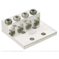 Panduit LAM4D250-12-1Y Mechanical Alum Mechanical Lug 4 Hole 4 Barre