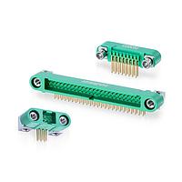 Harwin G125-MH10805M4-2AD2ADR Power to the Board 8+4 Pos. Male Horizontal Throughboard Conn. Screw-Lok Board Mount (T+R)