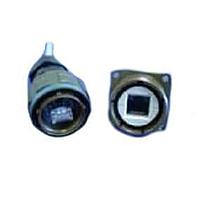 Amphenol Socapex RJFTV2PEM2G05100BTX Ethernet Cables / Networking Cables THRD SQ FLANGE REC BACKSHELL GRN .5M