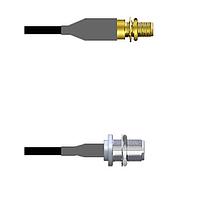 Amphenol Custom Cable Q-32026000M011i RF Cable Assemblies SMA-SJB/N-SJB LMR24 11I