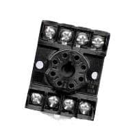 ATC Diversified Electronics OT-08-PC Relay Sockets Relay Socket - DIN Rail Mount - 8 pin pressure clamp