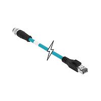 Molex 1300480307 Ethernet Cables / Networking Cables MIC 4P M/MP ST/RJ45 D-CODED 15M