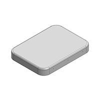 Masach Tech MS323-30C-NS EMI/RFI Shield Cover, Two-Piece 32.9 x 24.4 x 4mm Two-piece Drawn-Seamless RF Shield/EMI Shield COVER (Nickel-Silver)