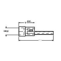 Molex 19212-0001 Pin WIRE PIN YELLOW 10-12 AWG