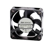 Same Sky (formerly CUI Devices) CFM-3510CF-170-222 Axial dc axial fan, 35 mm square, 10 mm, 12 Vdc, omniCOOL, 7000 RPM, 4.59 CFM