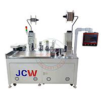JCW JCW-CST18D Wire Crimping To Heat Shrink Tube Printing & Shrinking Machine (AWG 22-AWG 14, 75-99999mm, 2 tấn)