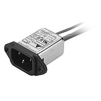Delta Electronics, Inc. 03GEEW3E Inlets IEC Connector Filter, High Performance, 115/250VAC, 3A, Screw Mounting, N/A-Wire