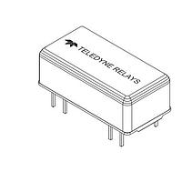 Teledyne Relays MCR1-1A04 Shielded Reed Switch Relay 1NO/100VDC/0.4A/12VA; Coil: 4VDC/500Ohms