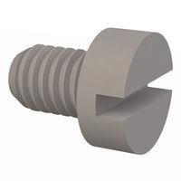 Essentra Components 50M035060D005 Machine Screw Cheese Slotted Screw, M3.5 X .6 Thread, 5mm Lg