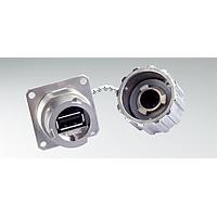 Amphenol CONEC 17-210111 Type A to Type A USB 2.0 Type A IP67 SqFln INLN Cup DC