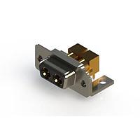 EDAC 630-2W2-640-5NC Mixed Contact D-Sub Connectors Right-angle Power Combo D-Sub Connector