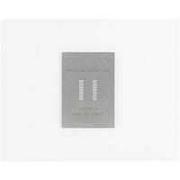 Chip Quik PA0031-S Sockets & Adapters QSOP-28 Stainless Steel Stencil
