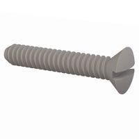 Essentra Components 330440A062 Slotted Countersunk 82 Slotted CSK Screw, #4-40 Thread, 5/8 Lg