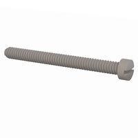 Essentra Components 010256F087 Machine Screw Fillister Slotted Screw, #2-56 Thread, 7/8 Lg