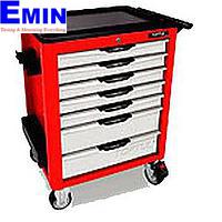 TOPTUL GCAJ0039- 227PCS W/7-Drawer Tool Trolley  NEW PRO-LINE SERIES - RED