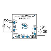 Analog Devices DC1730A Voltage Regulator - Switching Regulator LT3973EMSE Demo Board I 42V, 750mA Step-