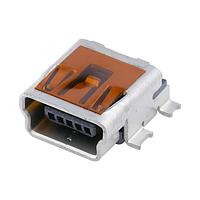 Molex 54819-1572 Mini USB Type B Connectors USB Ser Mini-B Rec H sgAssy 5CktEmbsTpPkg