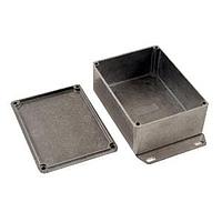 Hammond Manufacturing 1590SF Flanged Enclosure Diecast Alum wFlange 4.4x1.6x3.21"Natural