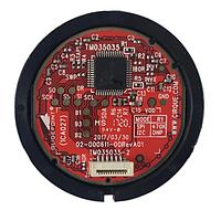 Cirque TM035035-2024-003 Capacitive Trackpad 35mm Round SPI/I2C curved overlay