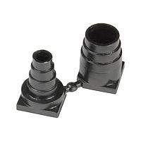 HARTING 09670019968 Grommet DSUB PLASTIC GROMMET BLACK 15P-37P