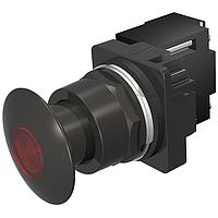 SIEMENS 52BP2J2 Mushroom PP2,NEMA4X,MTD,XFMR 480V,BLK-RED