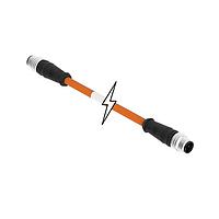 Molex 1201080433 Sensor Cables / Actuator Cables MIC 4P M/MP ST/ST D-CODED 50M ORG TPE