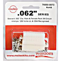Molex 76650-0073 Kits .062 Connector Kit Pnl Mnt Plug Rec 36P
