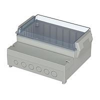 BOPLA 41200400 Enclosures, Boxes, & Cases ENCLOSURE, REGLOCARD PLUS, 213 X 185 X 104MM, POLYCARB V0