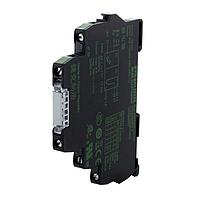 Murrelektronik 52001 SSR MIRO 6,2-1OUTPUT-REL.24V-1U, MIRO 6.2 24VDC-1U OUTPUT RELAY, IN: 24 VAC/DC - OUT: 250 VAC/DC / 6 A, 1 C/O contact - 6,2 mm screw-type terminal