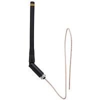 Linx Technologies - TE Connectivity ANT-916-PML Passive Antenna Perm Mnt RAngle Swvl 1/2 Wave Whip 916MH