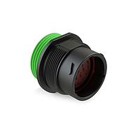 Amphenol SINE Systems AHDP04-18-21PN-WTA Connectors SZ 18 RCPT 21 POS PIN STND ARGMNT