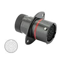 Eaton Souriau-Sunbank 8STA01468SN Connectors Square Flange Receptacle - size 14 - 68 contacts - Female