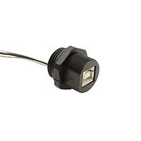 Bulgin PXP0023/B/0M25/FL USB Connectors Rear Panel Mount USB B Female to Flying Leads 0.25m