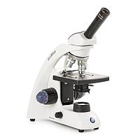 Euromex BB.4200 BioBlue monocular microscope (WF 10x/18 mm, 4/10/S40x)