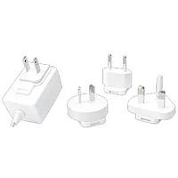 CUI Inc SMM12-15-4W-CUB Wall Mount AC Adapters ac-dc, 15 Vdc, .80A, SW, multi-blade, N/E/B/A, USB-C plug, level VI, MED, white