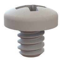 Essentra Components 010632PW015 Phillips Pan Phillips Screw, #6-32 Thread, 5/32 Lg