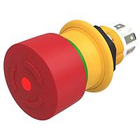 EAO 61-6451.4257 Standard Switches Switch emergency-stop twist release 2NC ST/PT, illuminated LED red, green indication ring