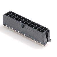 Molex 43045-2428 Power MicroFit 3.0 V TH Hdr DR 15Au 24Ckt