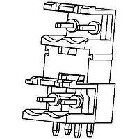 Molex 39528-5040 Pluggable Terminal Blocks 5.0MM EURO HEADER RA DL STACK GRN 40CKT